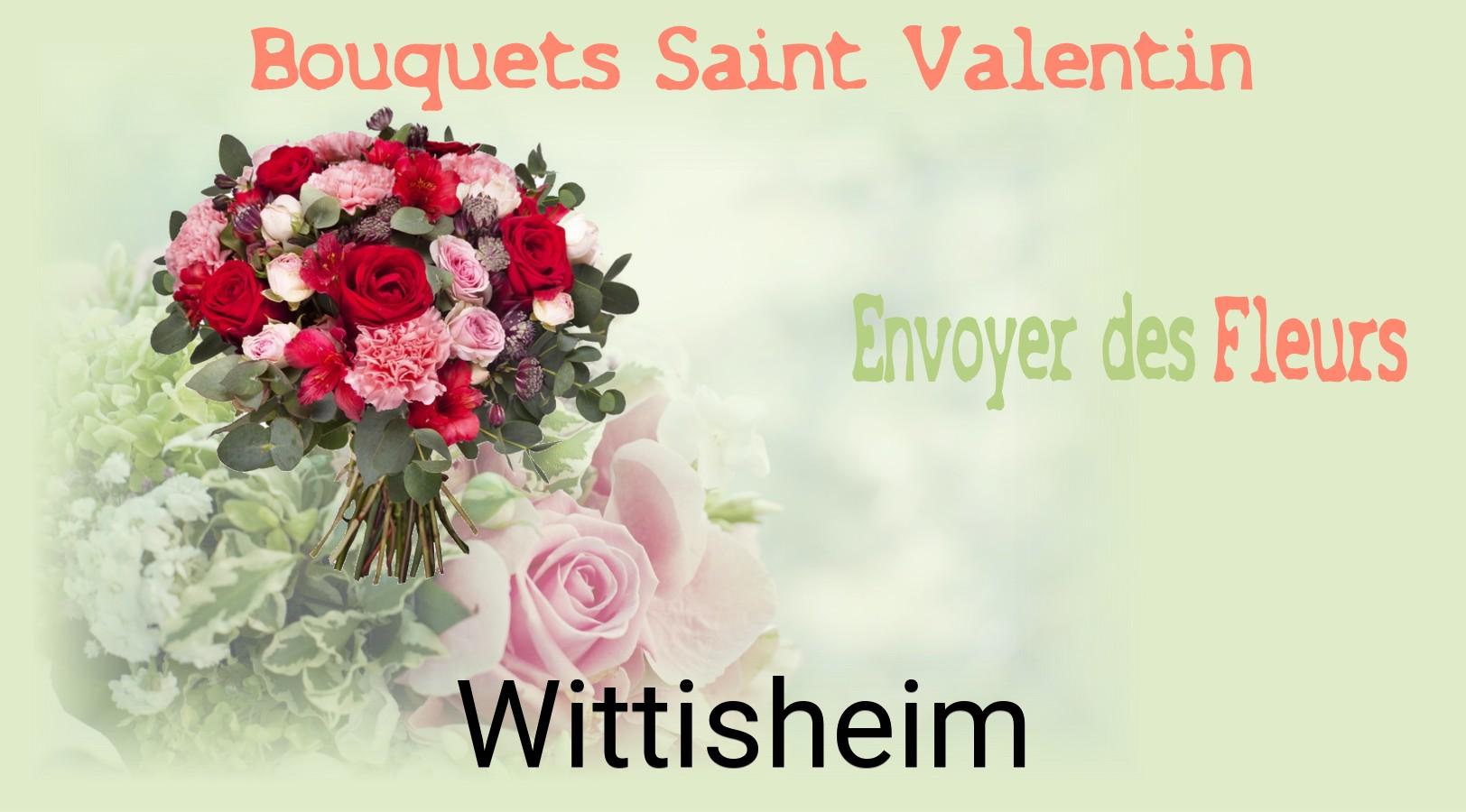 Roses de Saint-Valentin livrées à Wittisheim